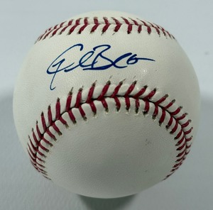 Gordon Beckham Autographed Rawlings OMLB Selig Baseball