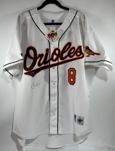Cal Ripken Jr. Autographed w Steiner COA NEW Baltimore Orioles Baseball Jersey Size 52 Russell MLB Diamond Collection w Tags