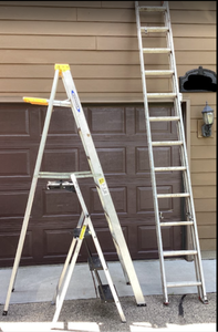 Two Ladders and Step Stool Bundle