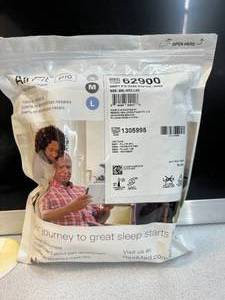 MSRP $100 NEW ResMed AirFit P10 CPAP Mask System 62900, Includes Nasal Pillows &amp Headgear - Package Has Been Opened &amp Contents Pictured