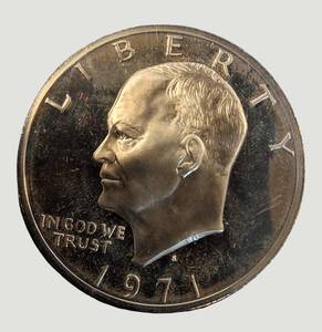 Stunning 1972-S Eisenhower Silver Proof Dollar – 40% Silver