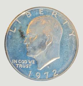 Premium 1972-S Eisenhower Silver Proof Dollar 40% Silver
