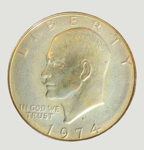 Vintage 1972-S Eisenhower Silver Proof Dollar 40% Silver