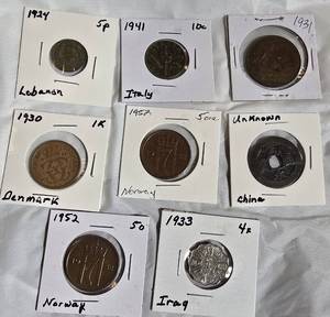 Global Treasure Coin Collection  Vintage Coins from Europe, Asia & the Middle East