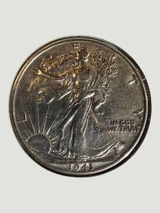 1943 Walking Liberty Half Dollar  90% Silver U.S. Coin