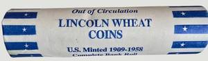 1960-D Lincoln Cent Roll - Full Roll of 50 Vintage Denver Mint Pennies