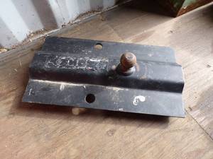 Ball Hitch Plate with Ball