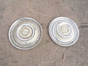 2 Studebaker Hub Caps