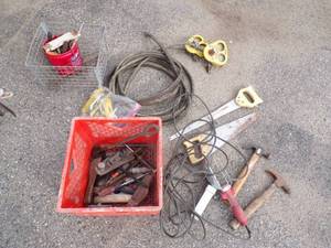 Torch Gauges and Hose, Saws, Hammers, Tools and more