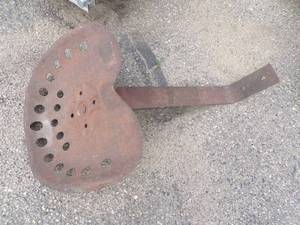 Vintage Tractor Seat with Bracket
