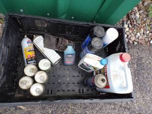 Lawn Boy Oil, Spray Paint, Antifreeze and more