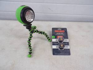 Head Lamps and Led light with stand