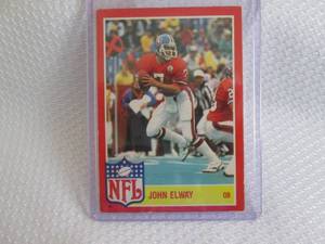 1985 Topps John Elway Card...