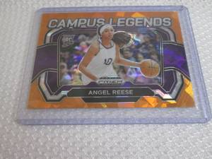 2024 Prizm Angel Reese Orange Prizm...
