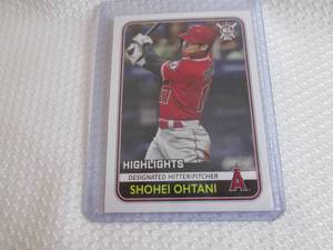 2020 Topps Shohei Ohtani Card...