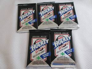 1990-91 Upper Deck Hockey Packs...