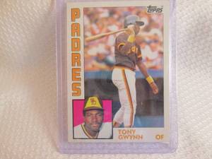 1984 Topps Tony Gwynn Card...