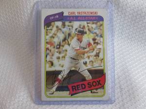 1980 Topps Carl Yastrzemski...