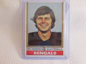 1974 Topps Ken Anderson Card...