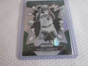 2024 Prizm Magic Johnson Green Priz...