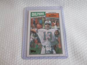 1987 Topps Dan Marino Cards...