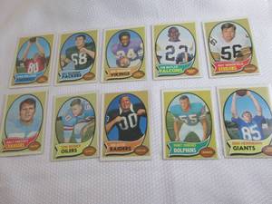 1970 Topps Football Cards...
