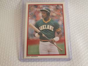 1984 Topps Rickey Henderson Ass Sta...