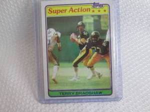 1981 Topps Terry Bradshaw Card...