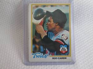 1978 Topps Rod Carew Card...