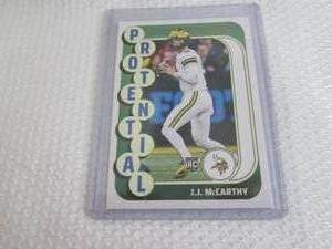 2025 Score JJ McCarthy Rookie Card...
