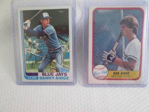 1981 & 82 Fleer Topps Dan Ainge Roo...