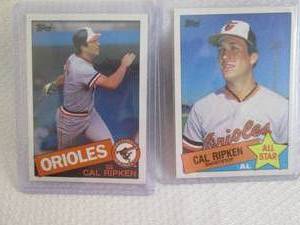 1985 Topps Cal Ripken Cards...