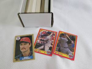 Box Of  Minnesota Twins Cards...