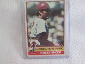 1976 ToppsCarlton Fisk Card...