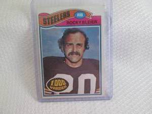1977 Topps Rocky Bleier Card...
