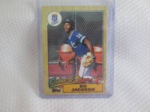 1987 Topps Bo Jackson Rookie Card...