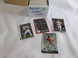 Box Of Baseball Rookie Cards...
