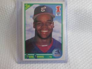 1990 Score Frank Thomas Rookie Card...