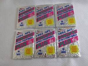 1991 Pacific Pro Football Plus Pack...