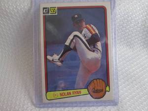 1983 Donruss Nolan Ryan Card...