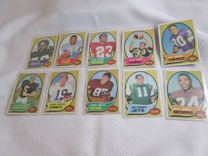 1970 Topps Football Cards...
