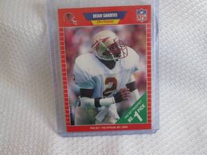 1989 Pro Set Deion Sanders Rookie C...