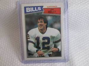 1987 Topps Jim Kelly Rookie Card...