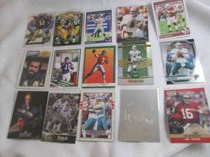 Assorted Hall Of Fame Quarterback C...