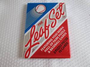 1990 Leaf Baseball Wax Pack...