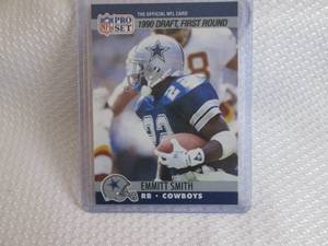 1990 Pro Set Emmitt Smith Rookie Ca...