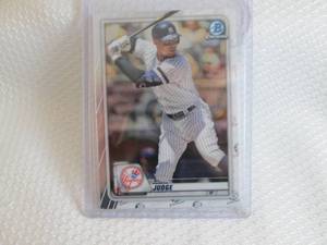 2020 Bowman Aaron Judge Chrome Card...