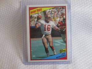 1984 Topps Joe Montana Card...