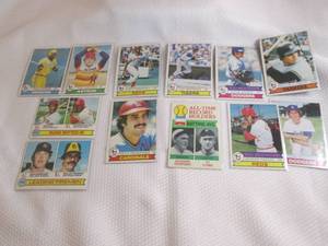 1979 Topps Baseball Cards...
