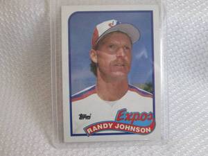 1989 Topps Randy Johnson Rookie Car...